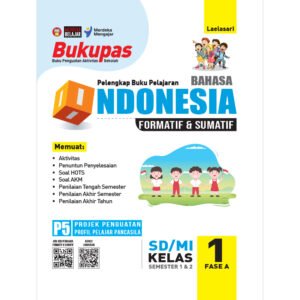 Bukupas Bahasa Indonesia untuk SD/MI Kelas 1 Fase A