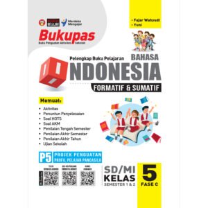 Bukupas Bahasa Indonesia untuk SD/MI Kelas 5 Fase C