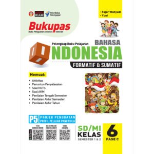 Bukupas Bahasa Indonesia untuk SD/MI Kelas 6 Fase C