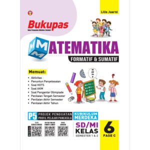 Bukupas Matematika untuk SD/MI Kelas 6 Fase C