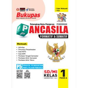 Bukupas Pendidikan Pancasila untuk SD/MI Kelas 1 Fase A