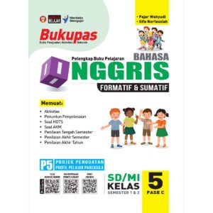 Bukupas Bahasa Inggris untuk SD/MI Kelas 5 Fase C