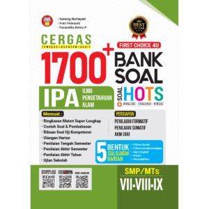 Cergas 1700+ Bank Soal IPA untuk SMP/MTs Kelas VII-VIII-IX
