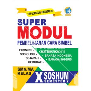 Super Modul Pembelajaran Cara Bimbel SMA/MA Kelas X Soshum Semester 2