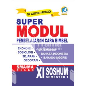 Super Modul Pembelajaran Cara Bimbel SMA/MA Kelas XI Soshum Semester 1