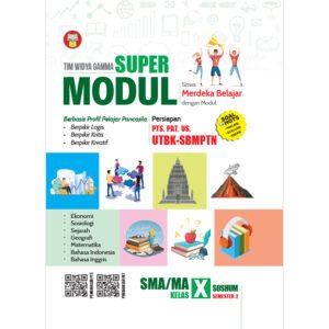 Super Modul: Siswa Merdeka Belajar dengan Modul SMA/MA Kelas X Soshum Semester 2