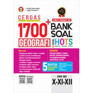 Cergas 1700+ Bank Soal Geografi SMA-MA Kelas X-XI-XII
